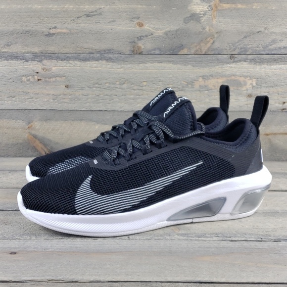 Women's Nike Air Max Fly Running Shoes Black/White - Picture 2 of 8